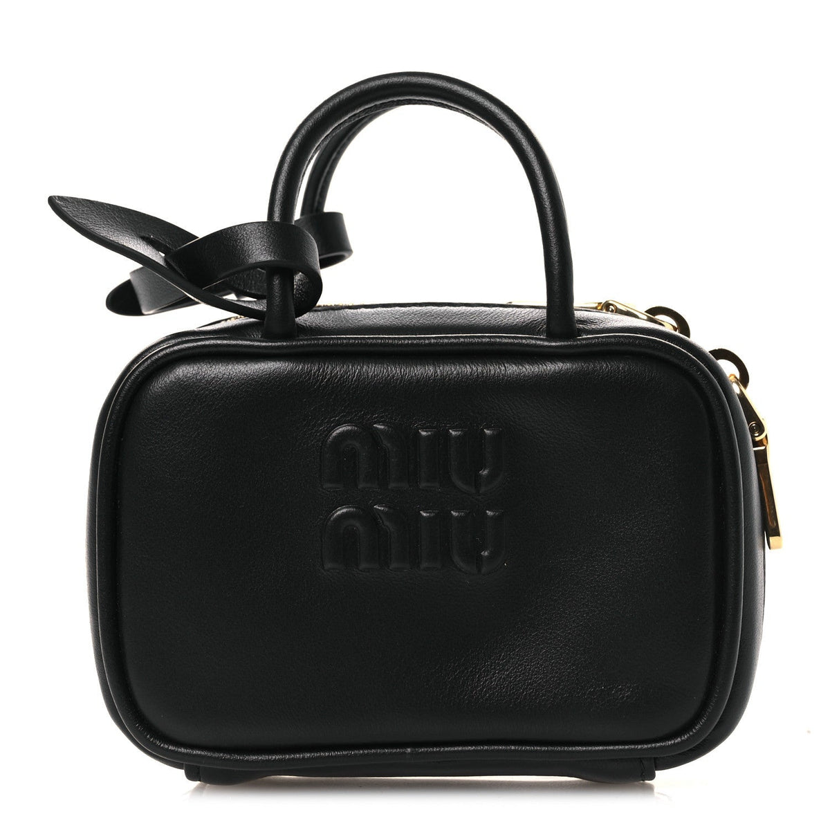 Nappa Micro Bag Black