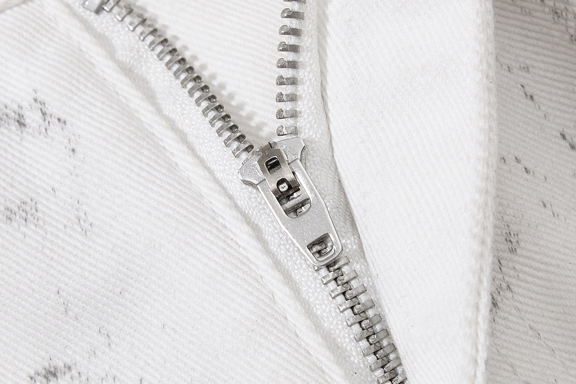 CapCabin Washed Panel Denim Pants