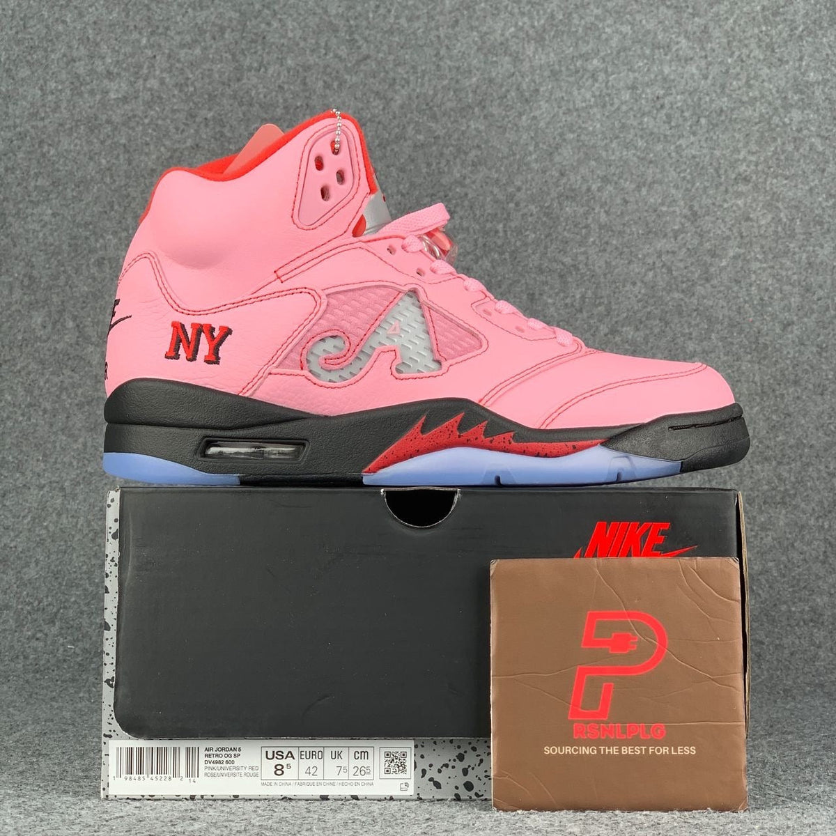 Awake NY x Air Jordan 5 Retro 'Arctic Pink