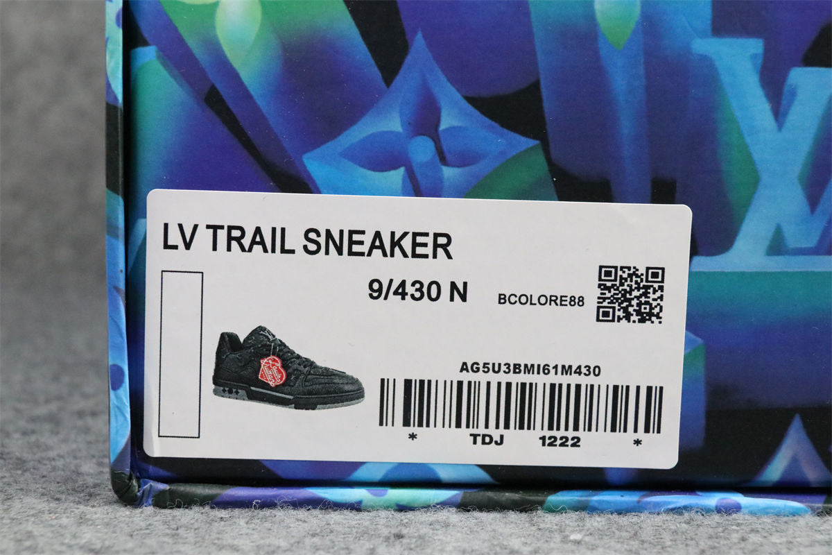 LV X Nigo Trainer 'Black Denim'
