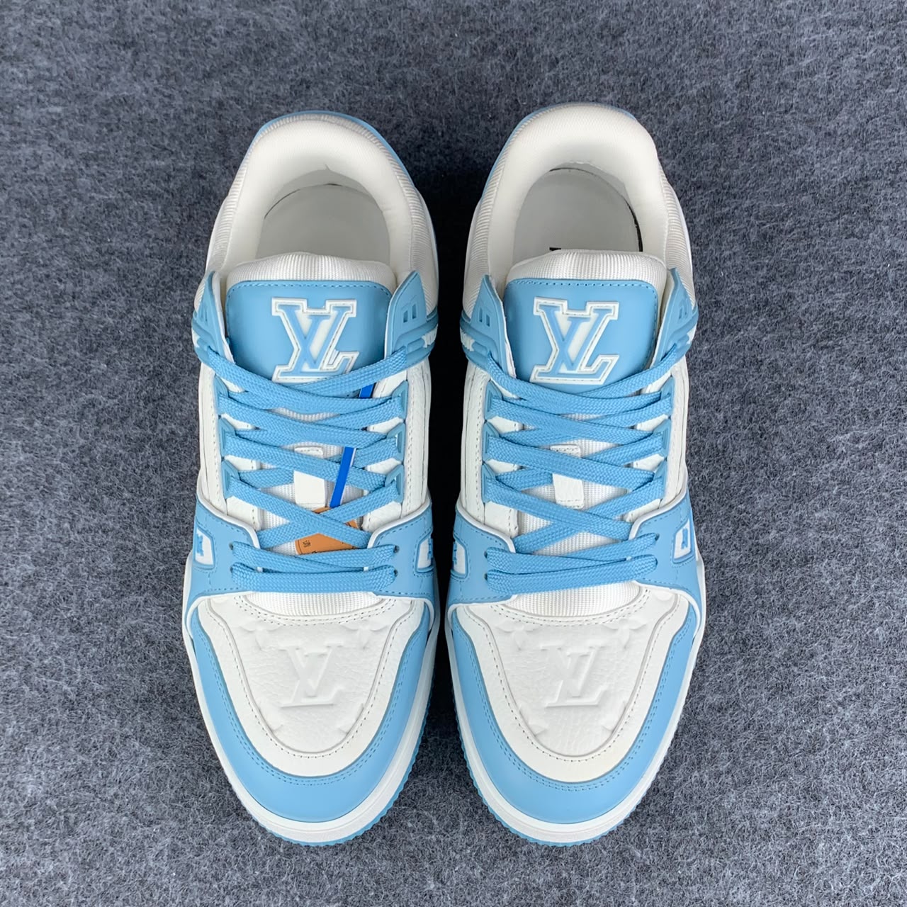 LV Trainer Low 'White Sky Blue'