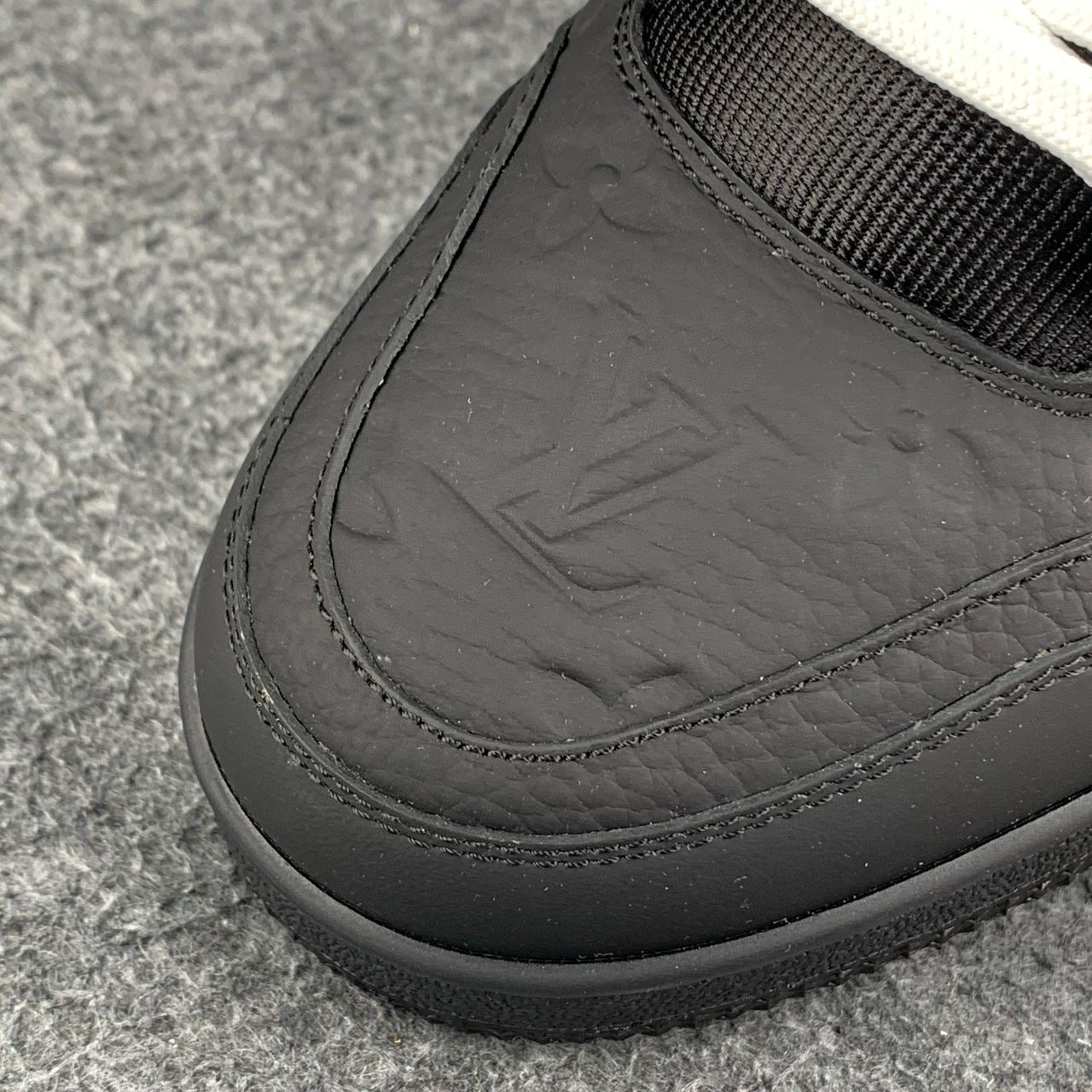 LV Trainer 'Embossed Monogram Black'