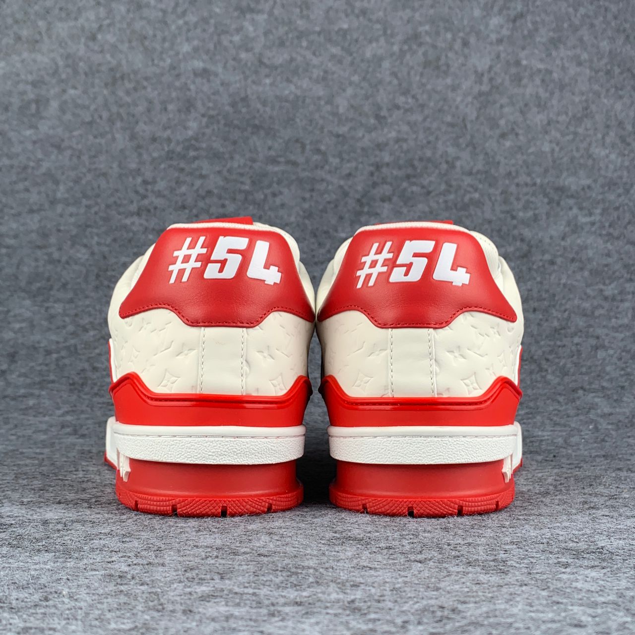 LV Trainer Low '#54 Signature 'Red White'
