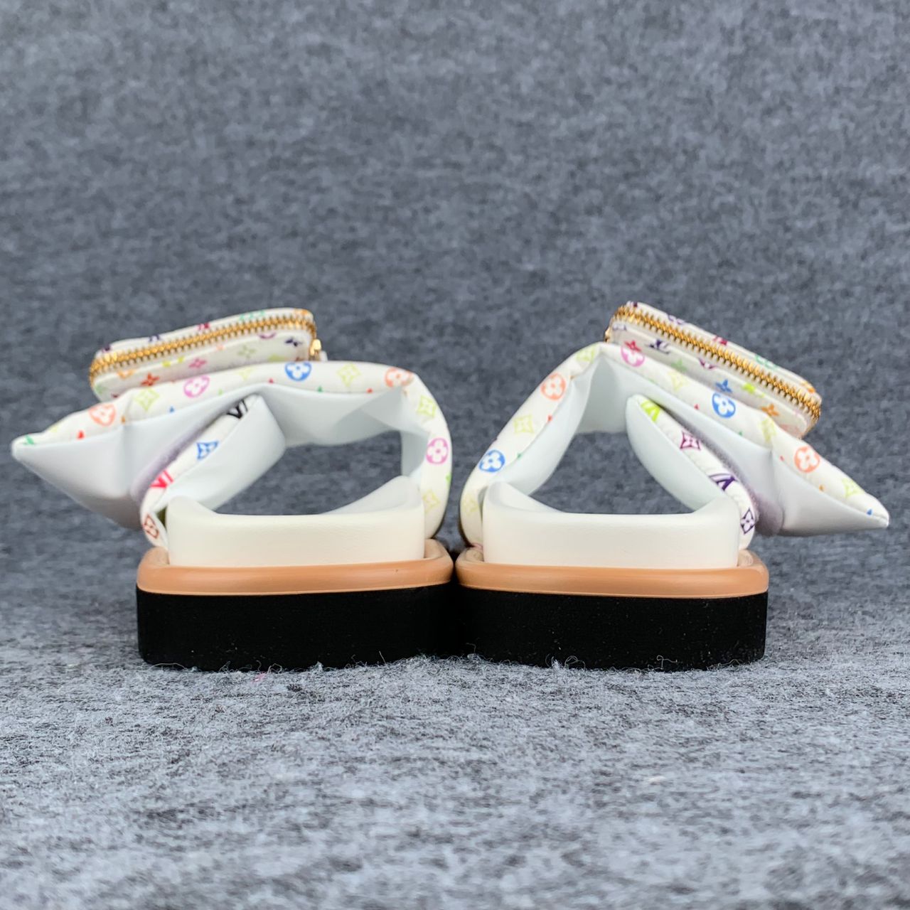 LV x TM Pool Pillow Flat Comfort Mule