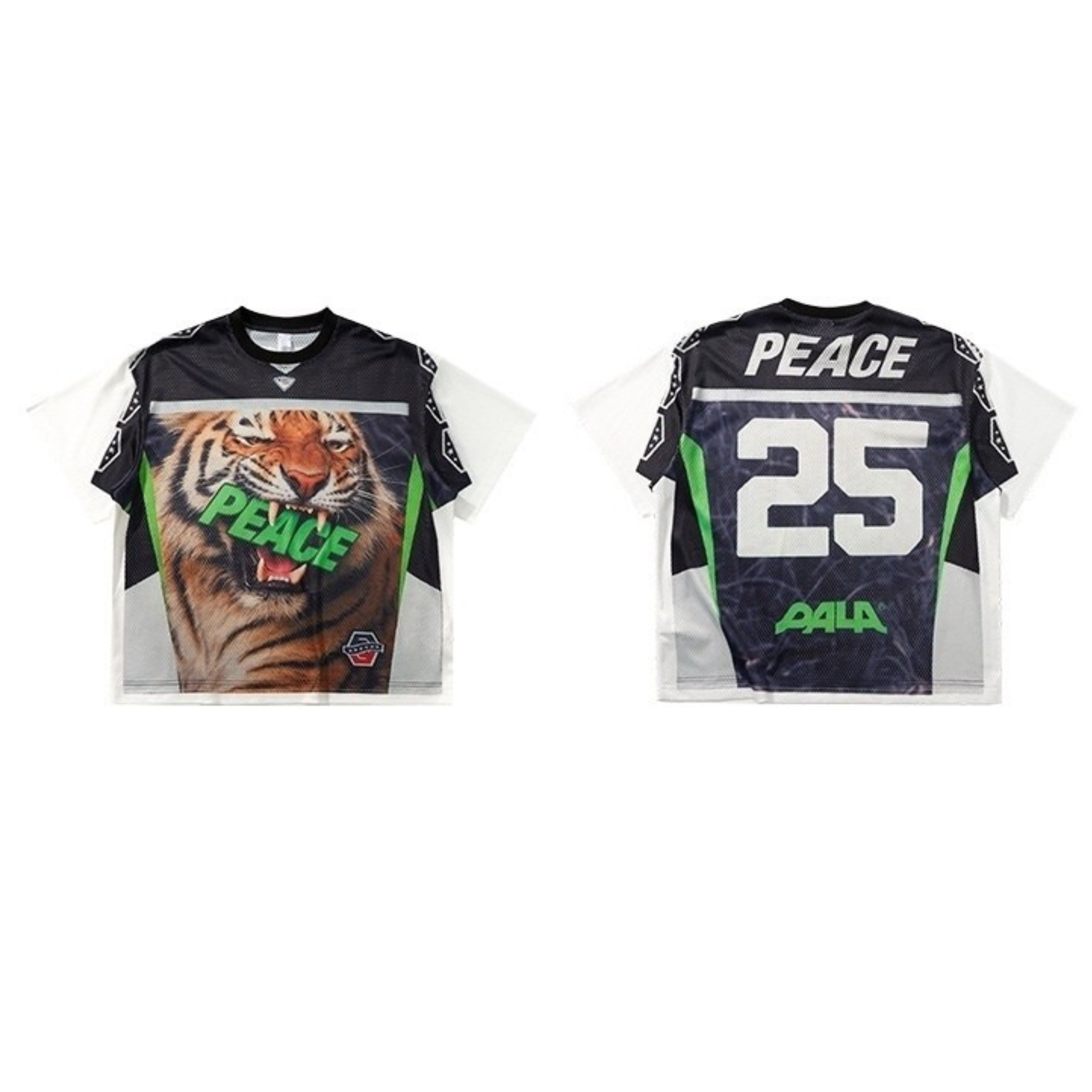 CapCabin Tiger Peace Mesh Jersey