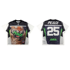 CapCabin Tiger Peace Mesh Jersey