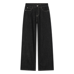 CapCabin Star Script Wide-Leg Jeans