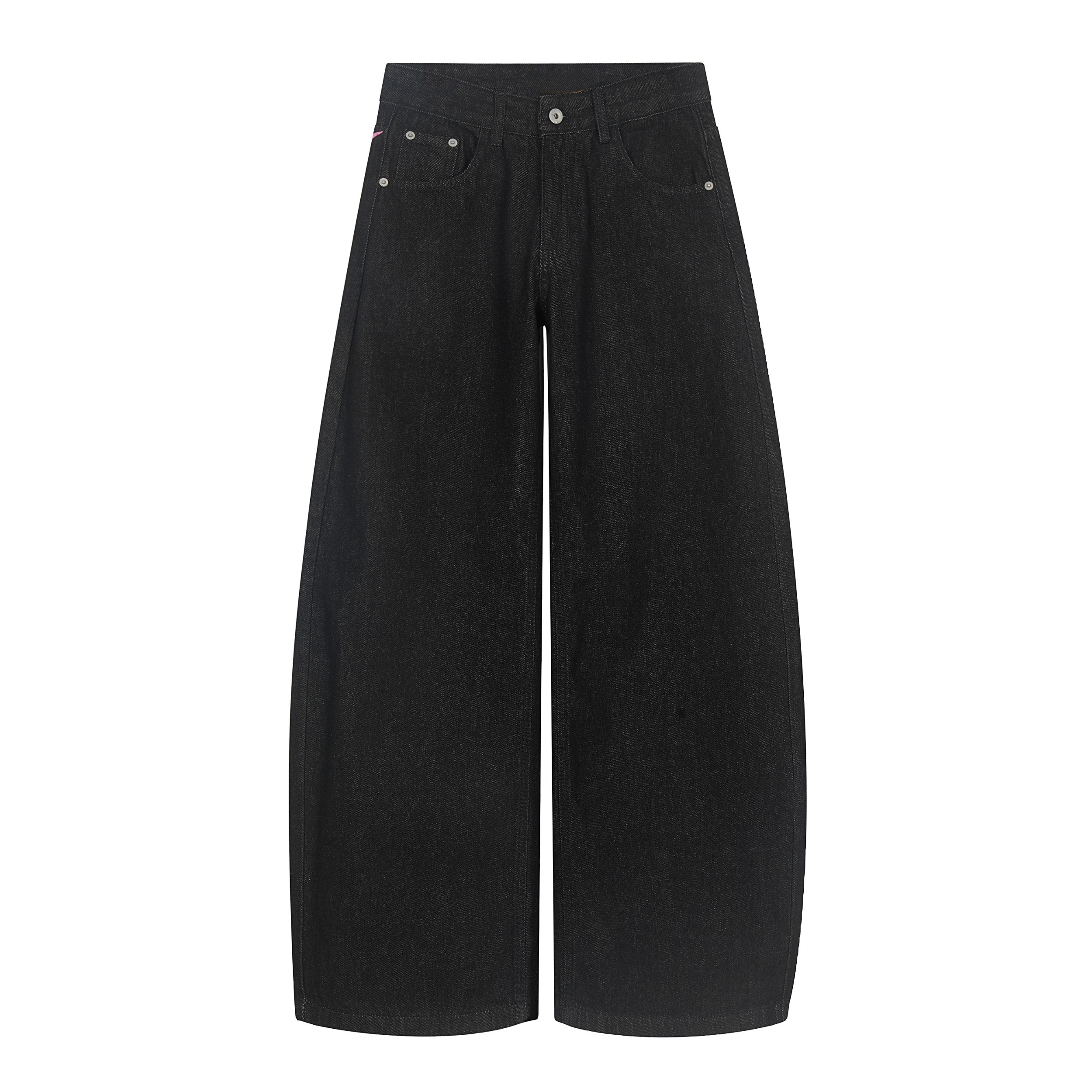CapCabin Cross Pocket Graphic Wide-Leg Jeans