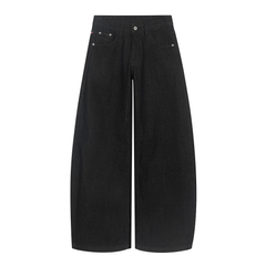 CapCabin Cross Pocket Graphic Wide-Leg Jeans