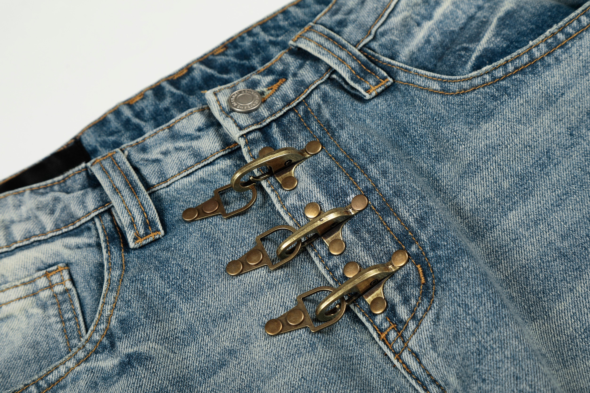 CapCabin Vintage Hook Denim Pants