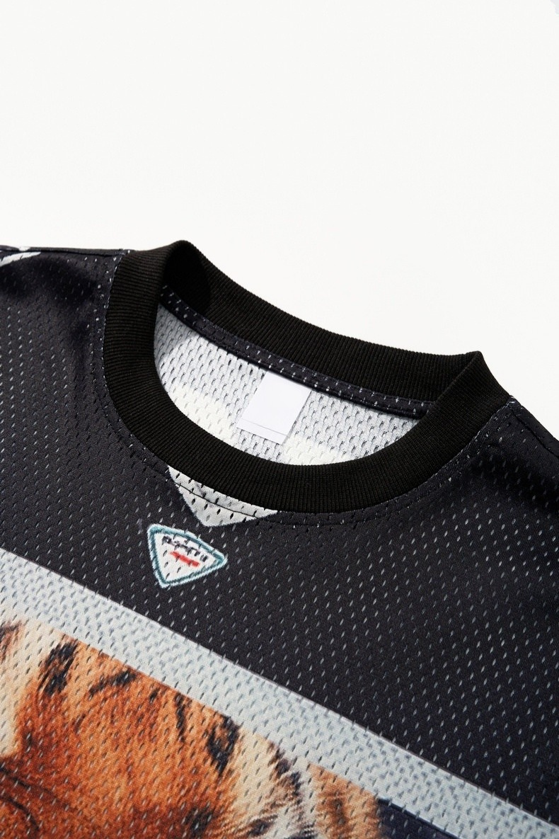 CapCabin Tiger Peace Mesh Jersey