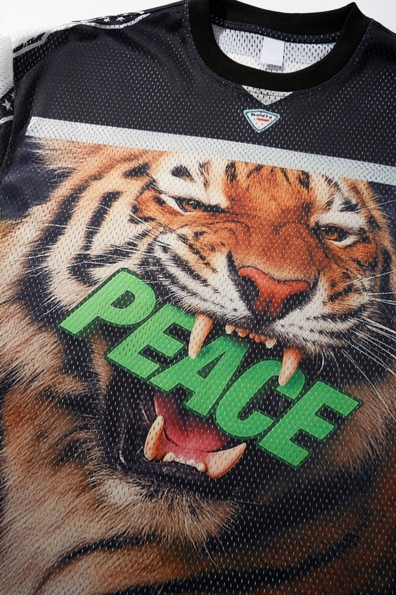 CapCabin Tiger Peace Mesh Jersey