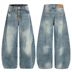 CapCabin Vintage Hook Denim Pants