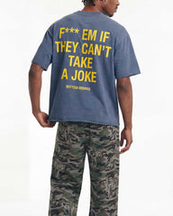 Bottega Desires F*** Em Tee Blue