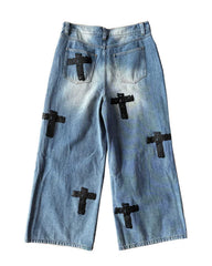 Bottega Desires Holy Grail Denim Pants Blue
