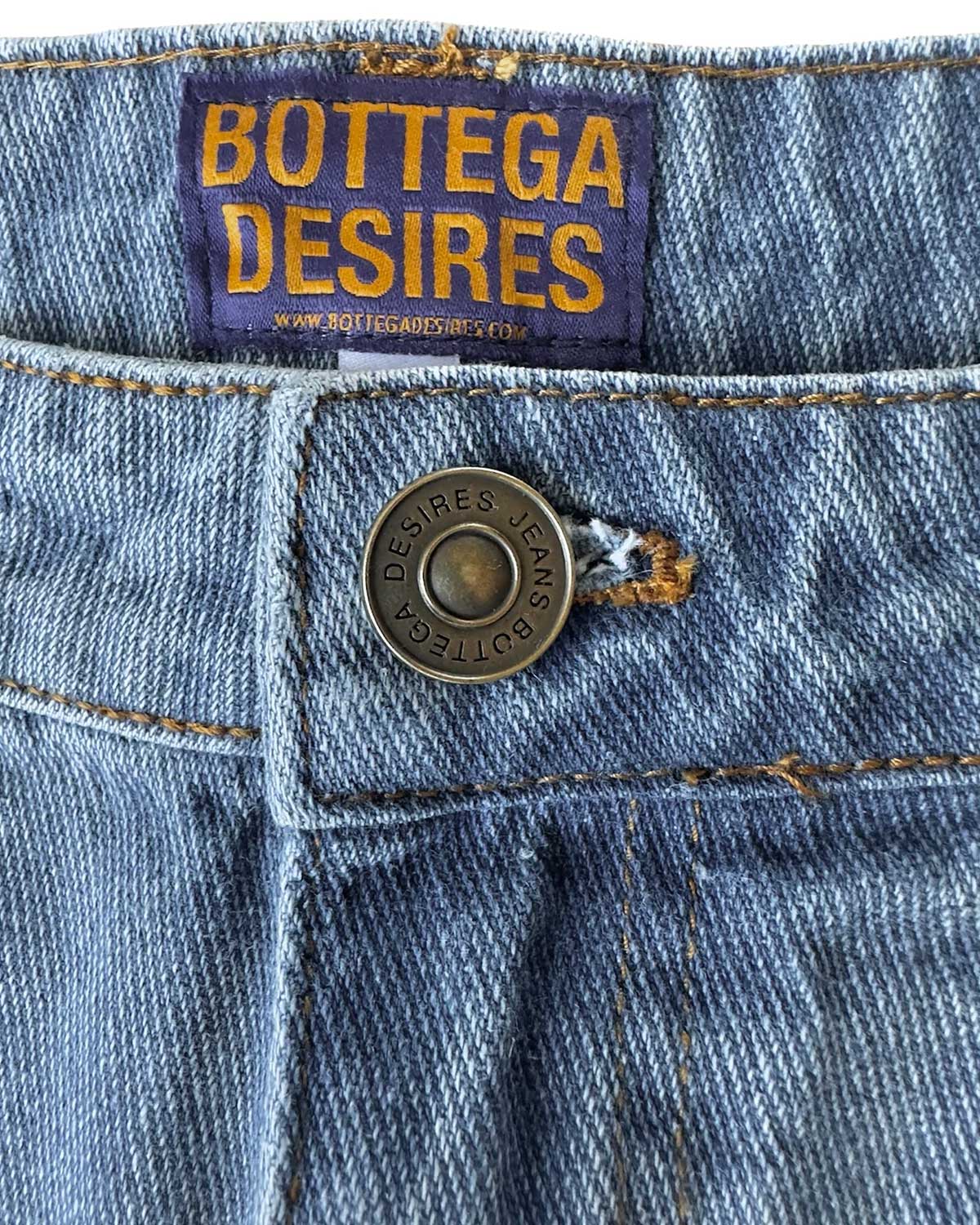 Bottega Desires Holy Grail Denim Pants Blue