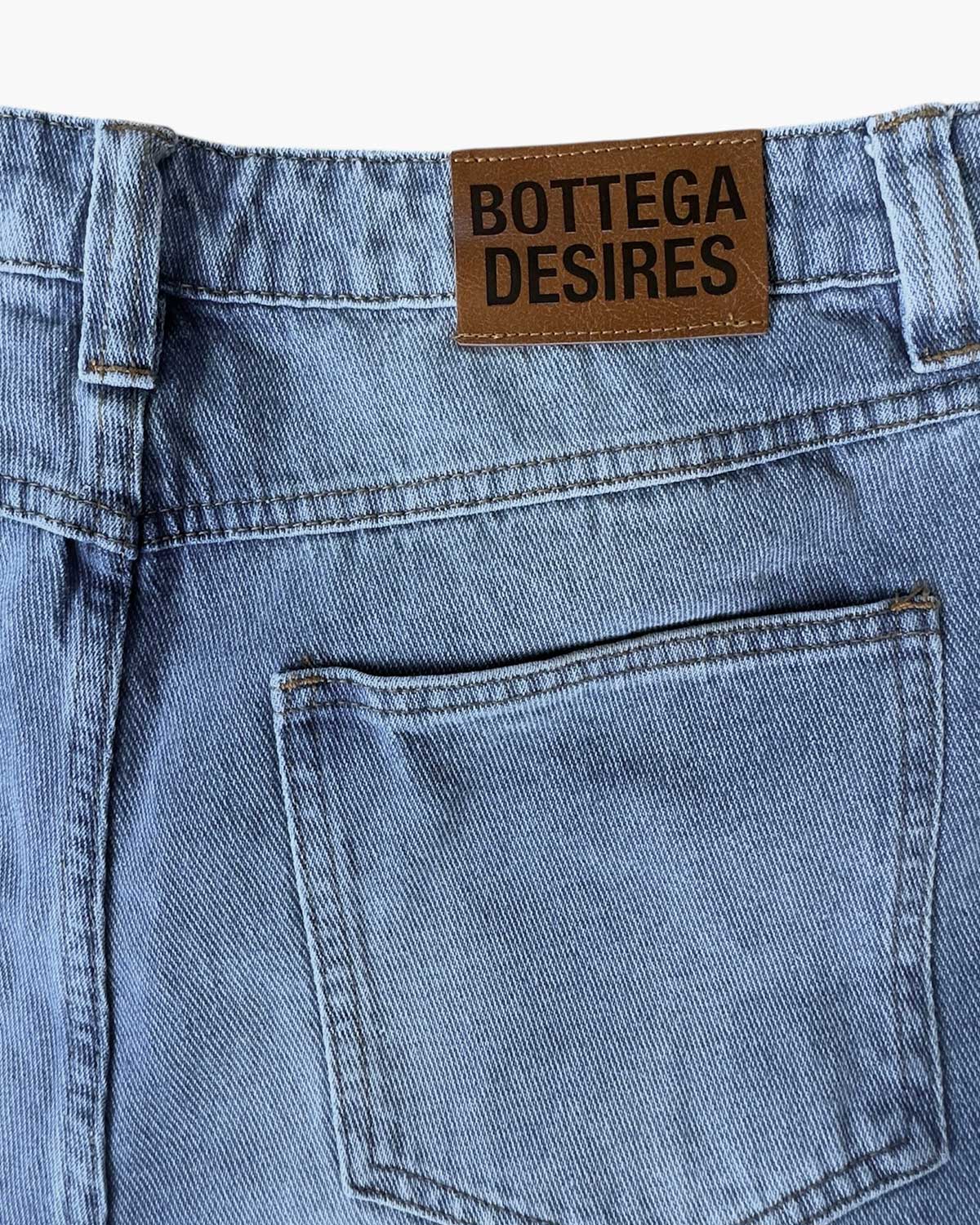Bottega Desires Holy Grail Denim Pants Blue