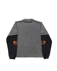 Bottega Desires Nights In NY Layered Long Sleeve Black