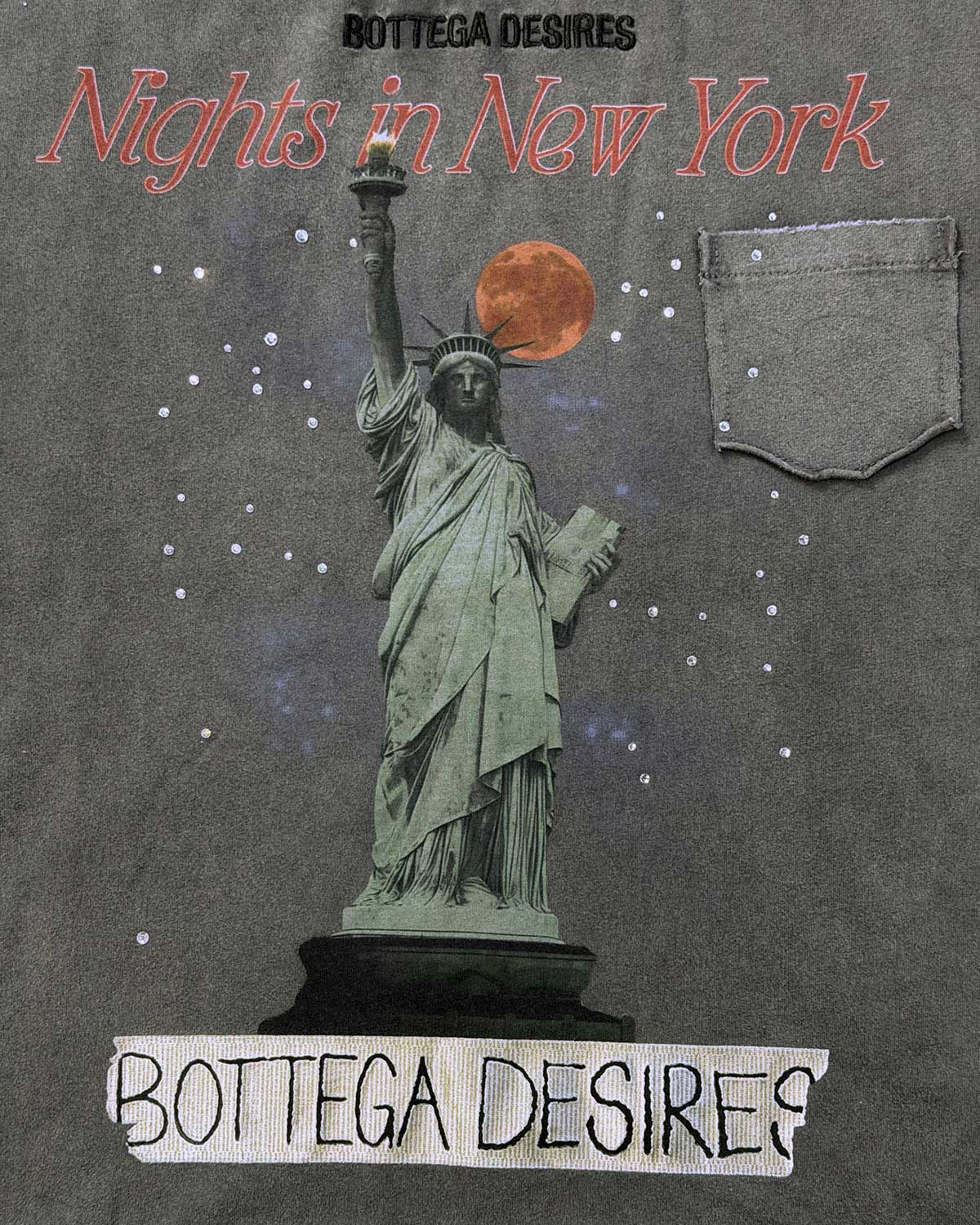 Bottega Desires Nights In NY Layered Long Sleeve Black