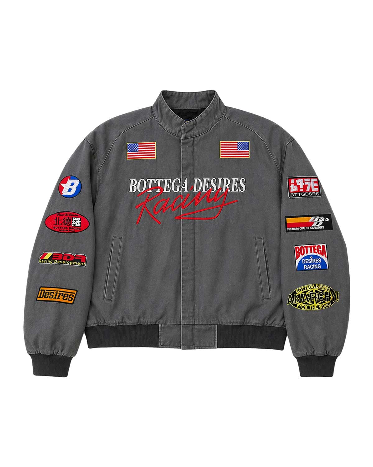 Bottega Desires Race Jacket Grey