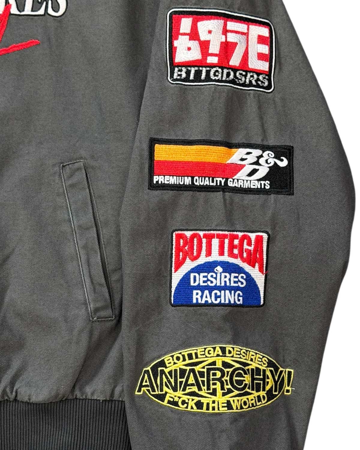 Bottega Desires Race Jacket Grey