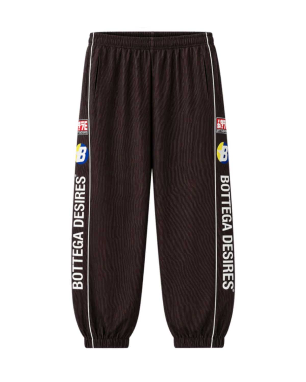 Bottega Desires Race Track Pants Black