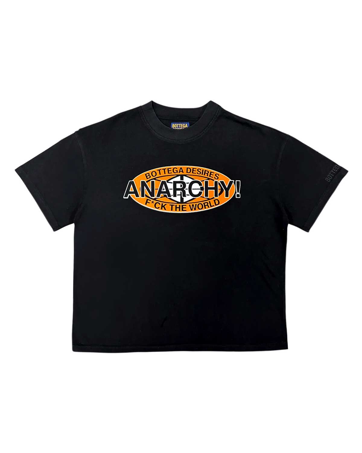 Bottega Desires Reconstructed Anarchy Tee Black