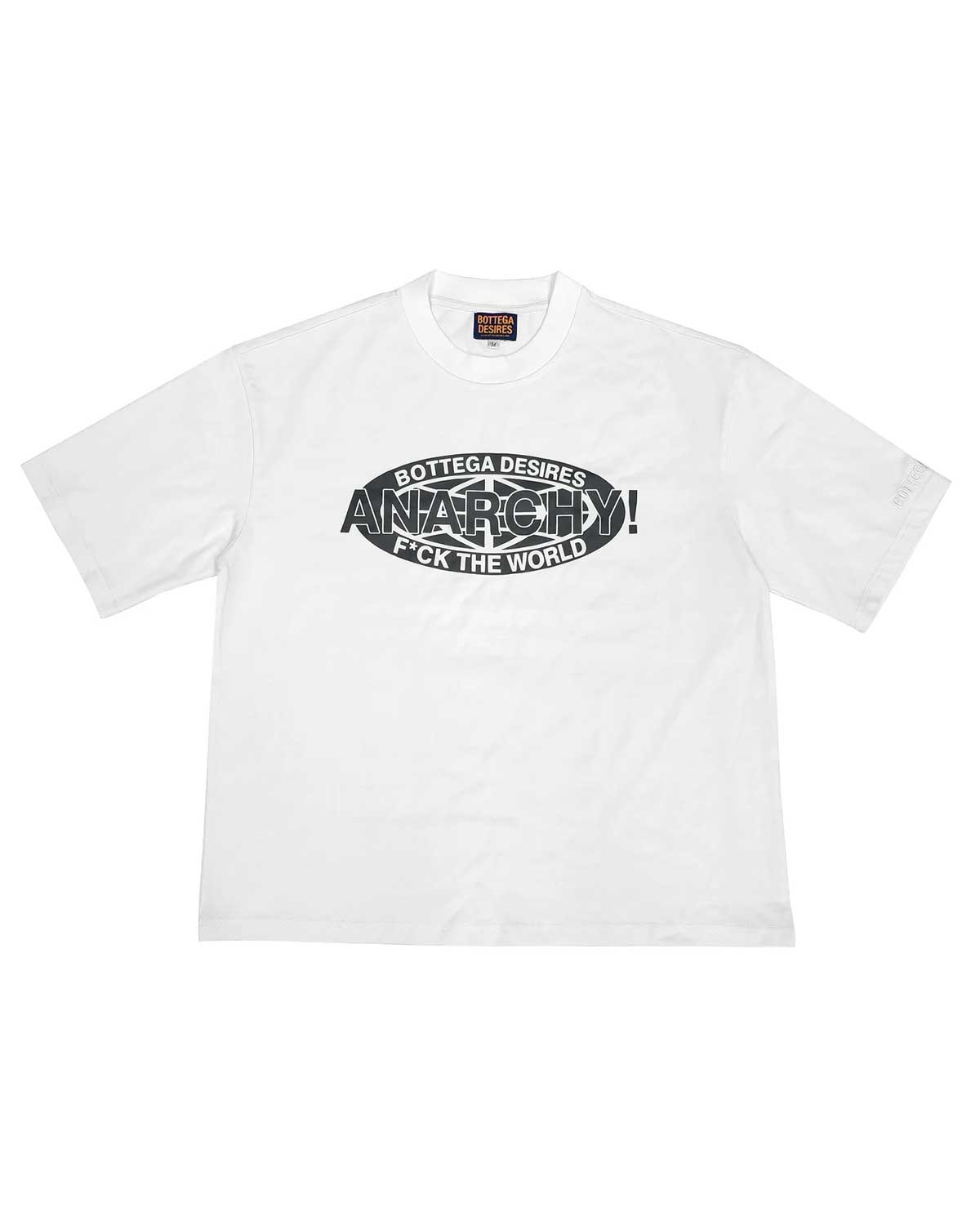 Bottega Desires Reconstructed Anarchy Tee White