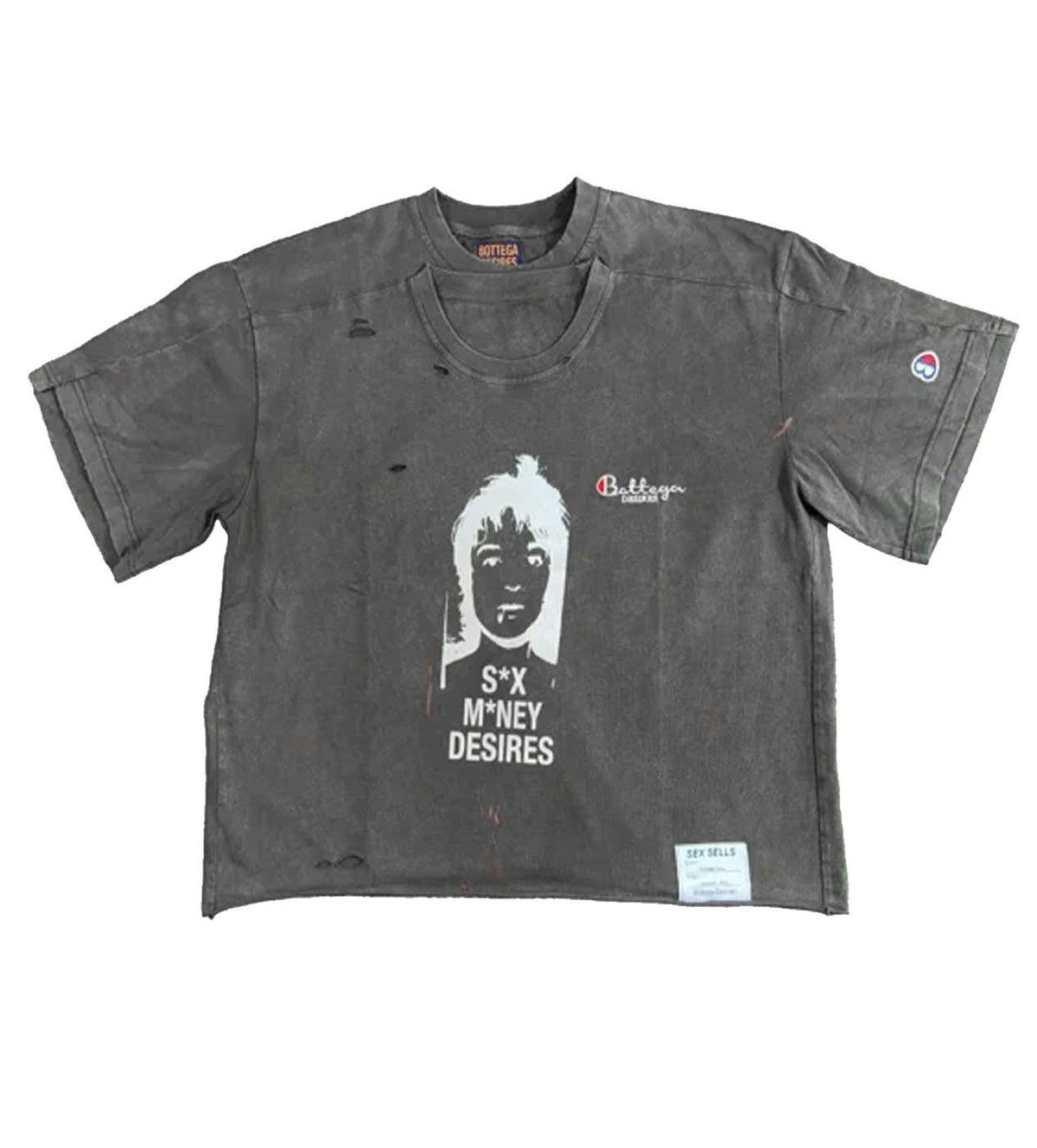 Bottega Desires Sex Sells Tee Black