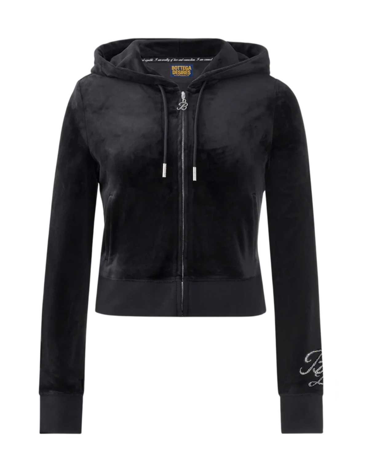 Bottega Desires Women’s Velour Jacket Black