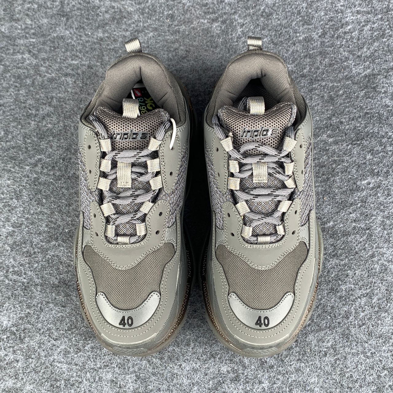 Balenciaga Triple S Sneaker 'Clear Sole - Dark Grey'