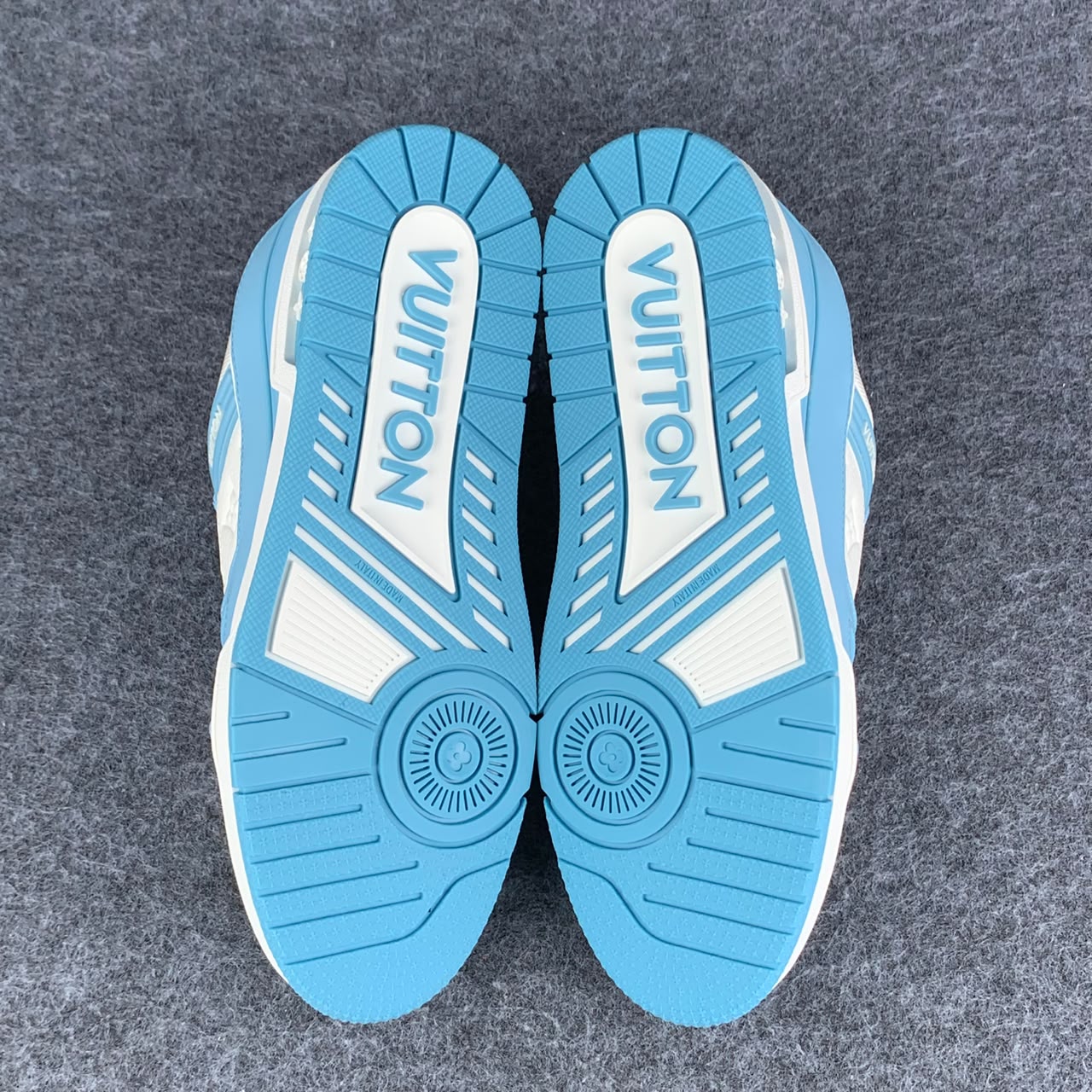 LV Trainer Low 'White Sky Blue'