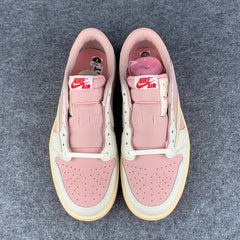 Travis Scott x Air Jordan 1 Low OG SP 'Sail Shy Pink'