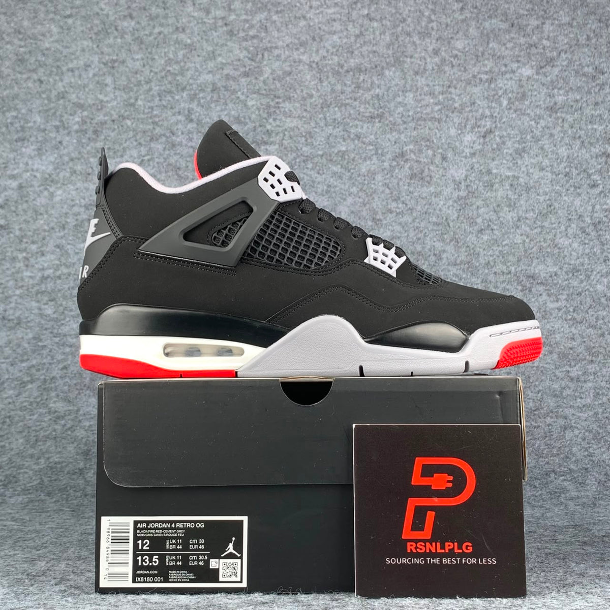 Air Jordan 4 Retro OG 'Bred' 2026