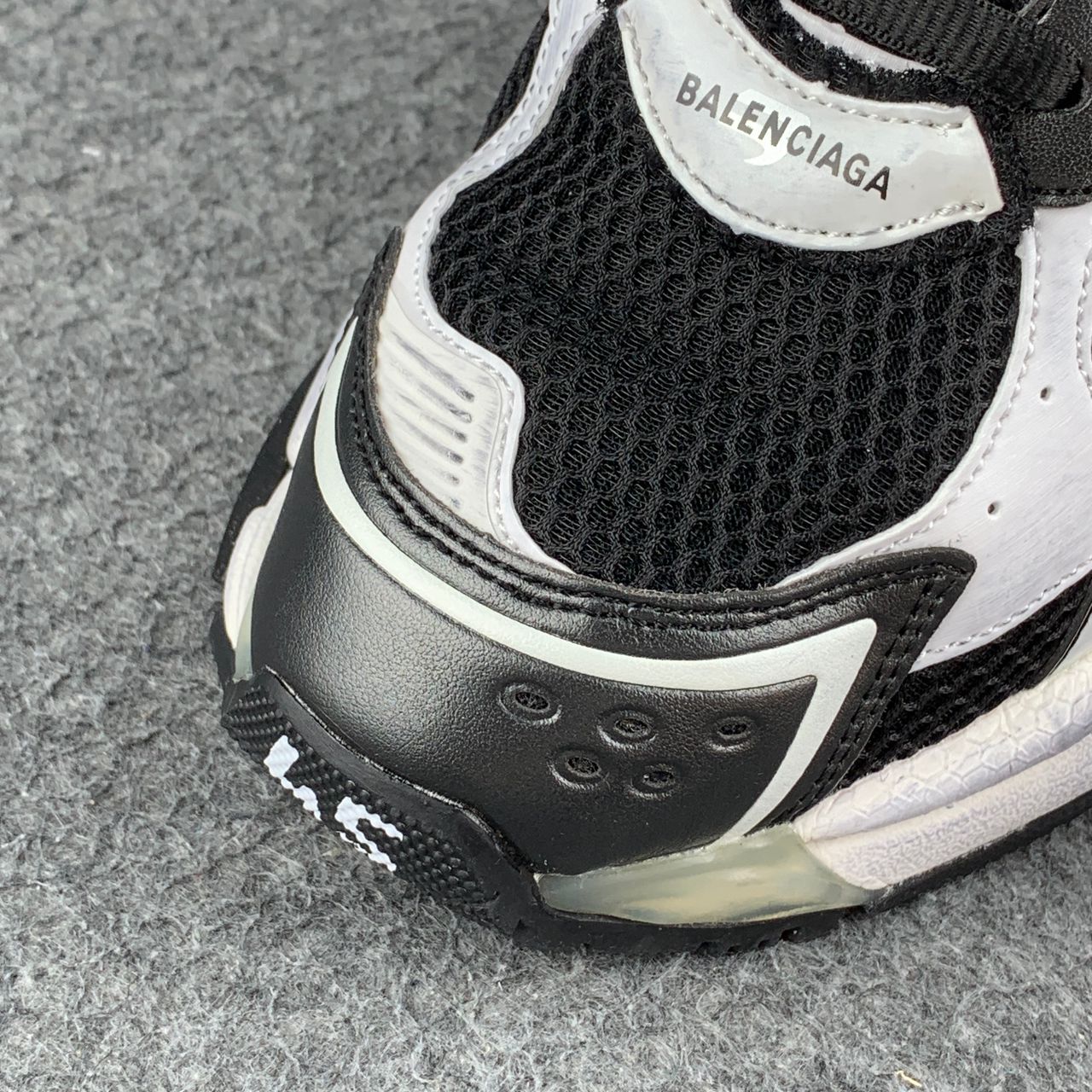 Balenciaga Runner Sneaker 'White Black White'