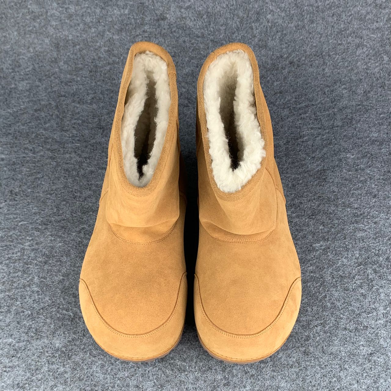 Balenciaga Alaska Fur Low Boot 'Brown'