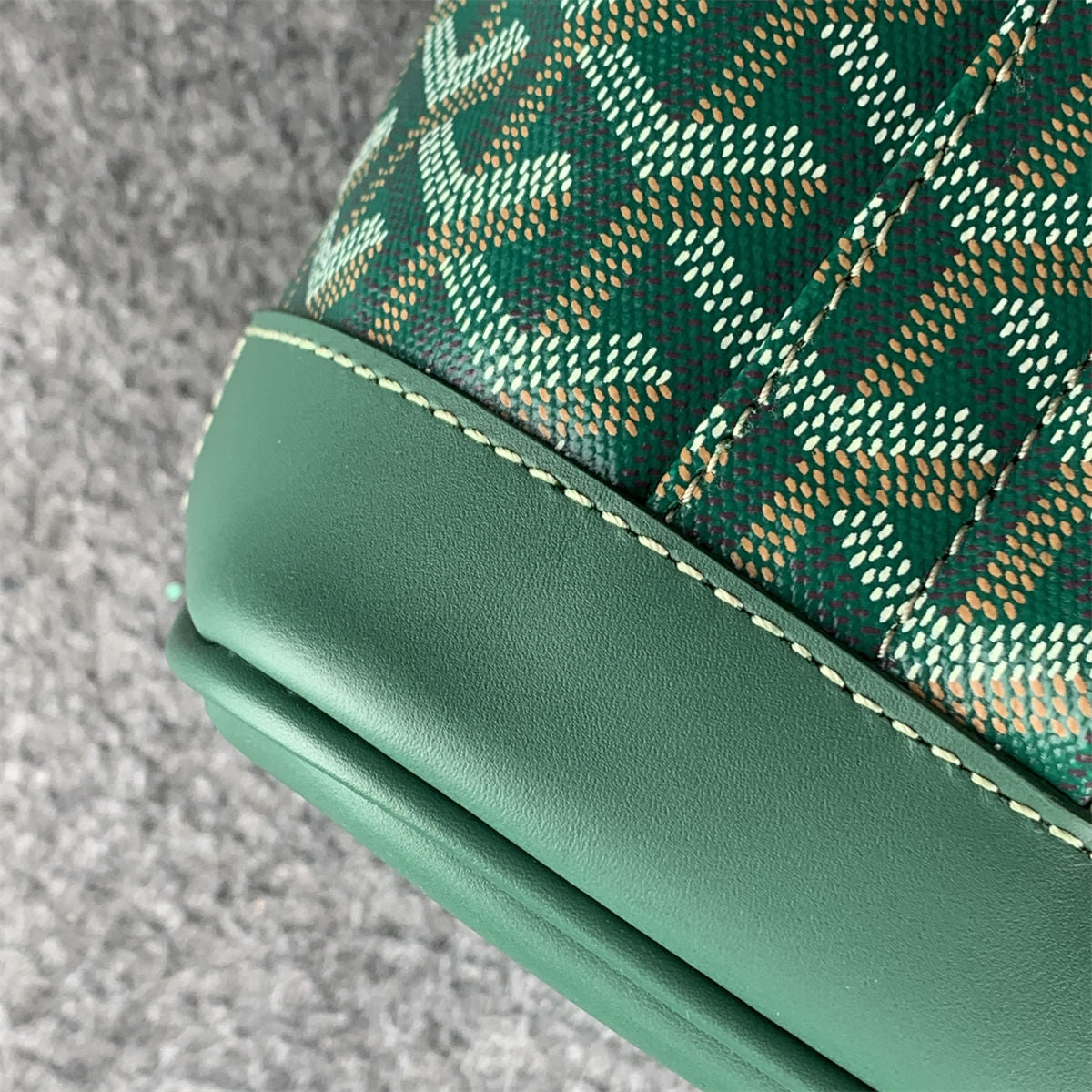 Goyard Alpin Backpack 'Green Goyardine'