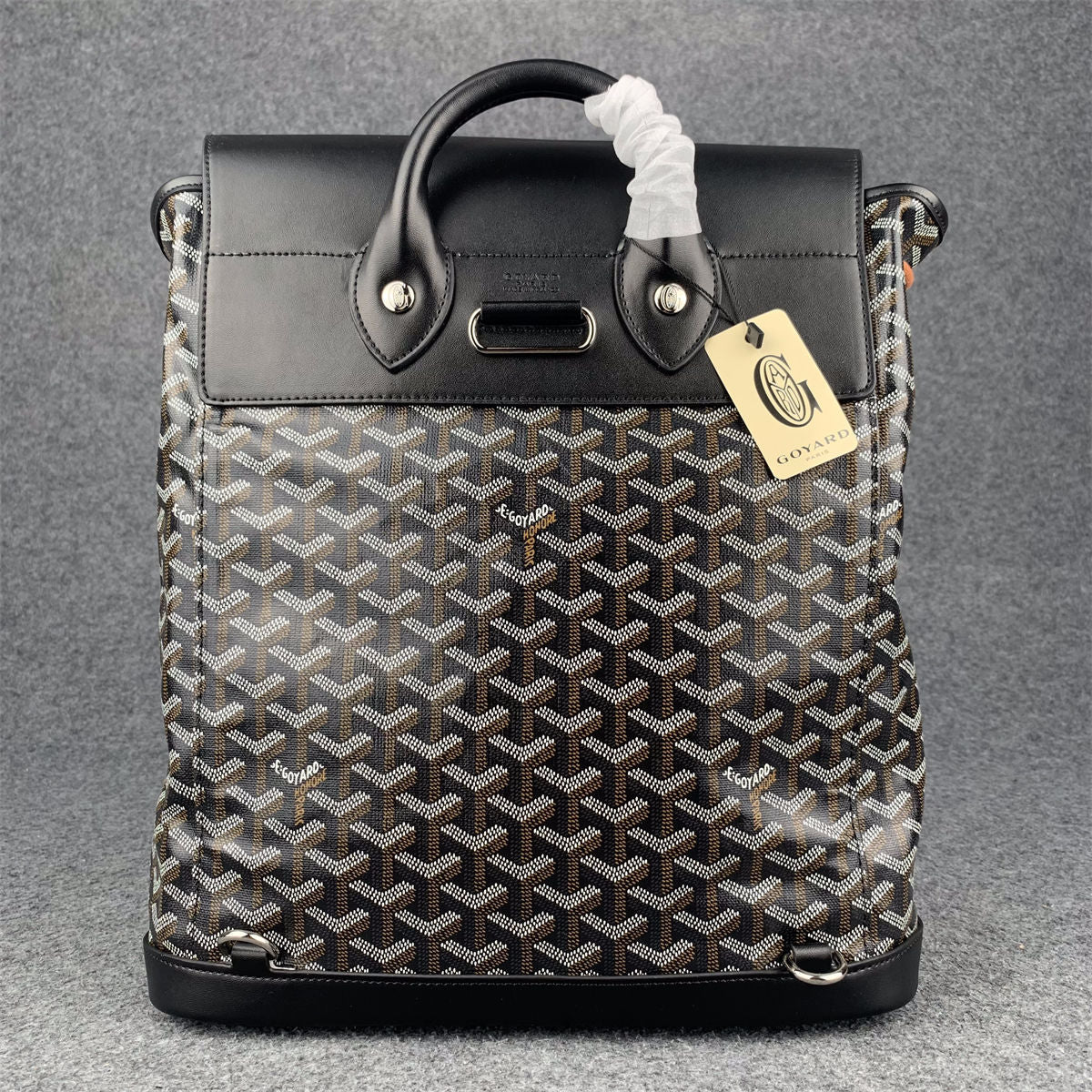 Goyard Alpin Backpack Goyardine 'Black'