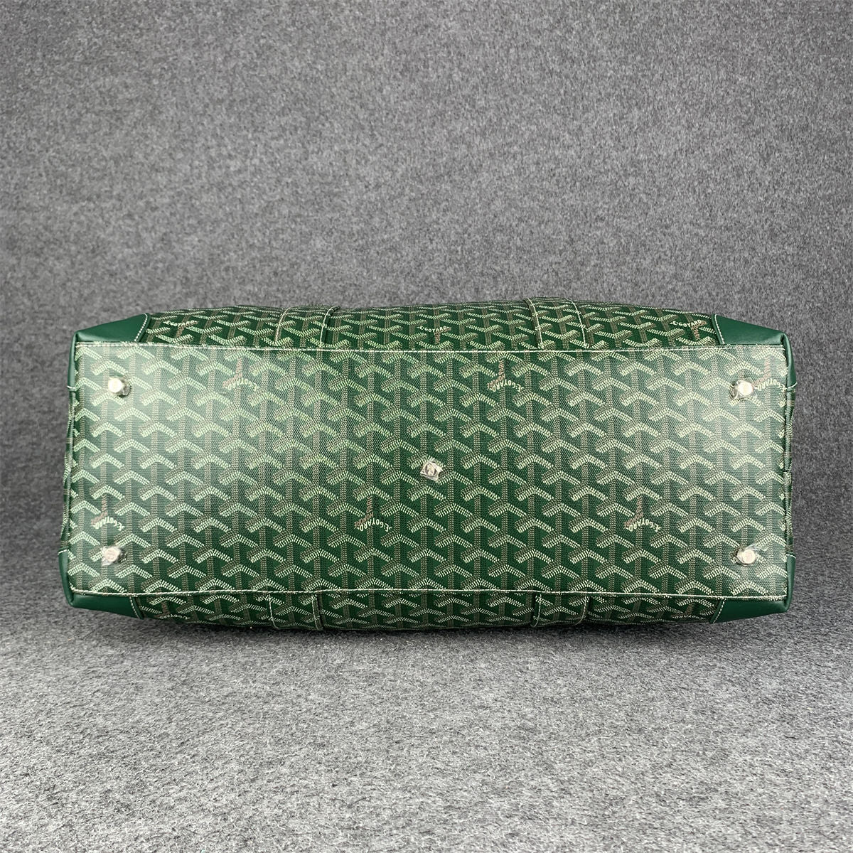 Goyard Boeing 50 Travel Bag 'Green Goyardine'