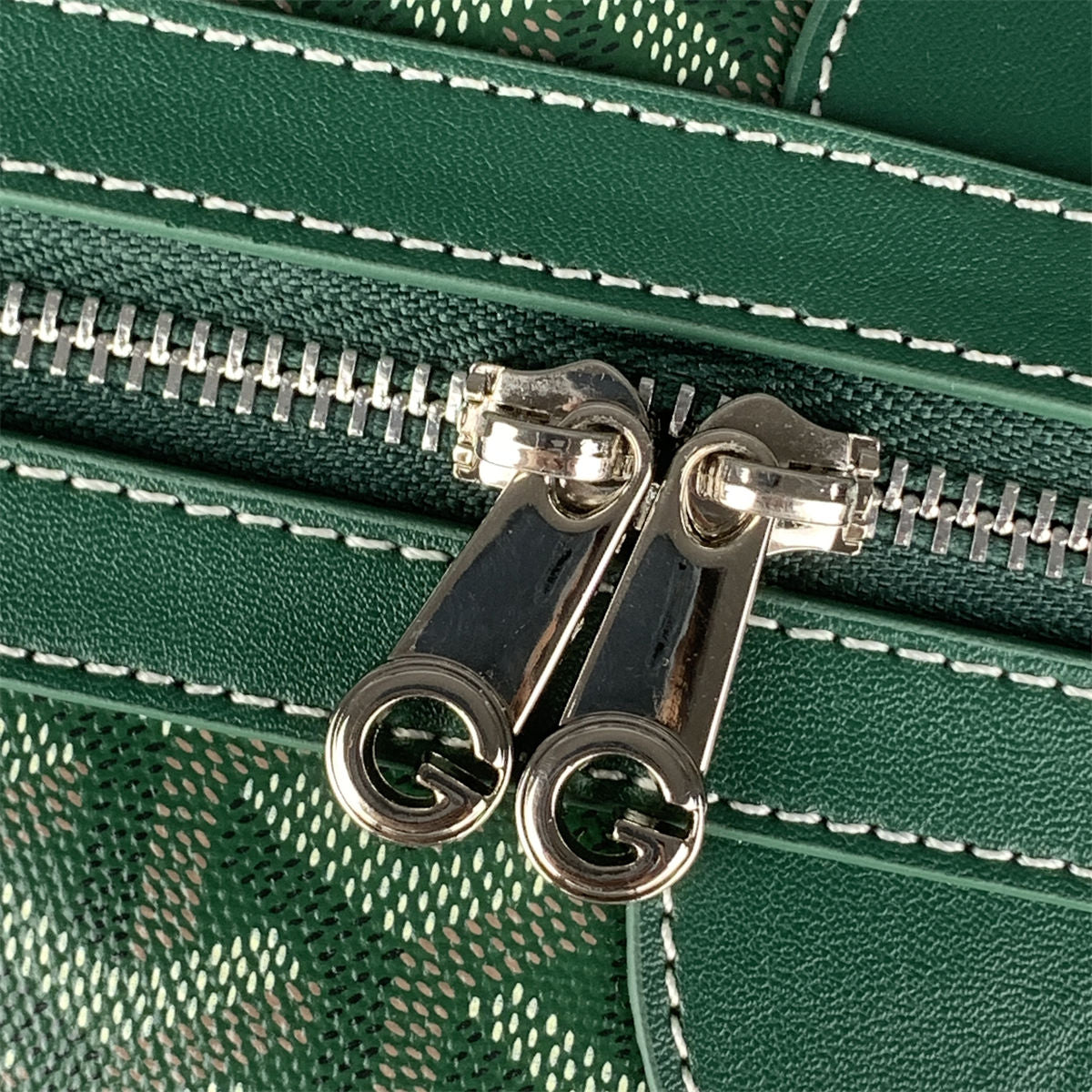 Goyard Boeing 50 Travel Bag 'Green Goyardine'