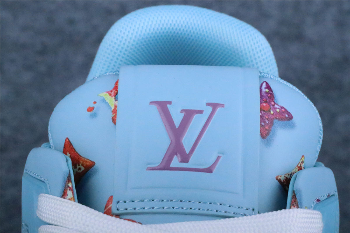 LV Trainer 'Monogram Donuts Blue'