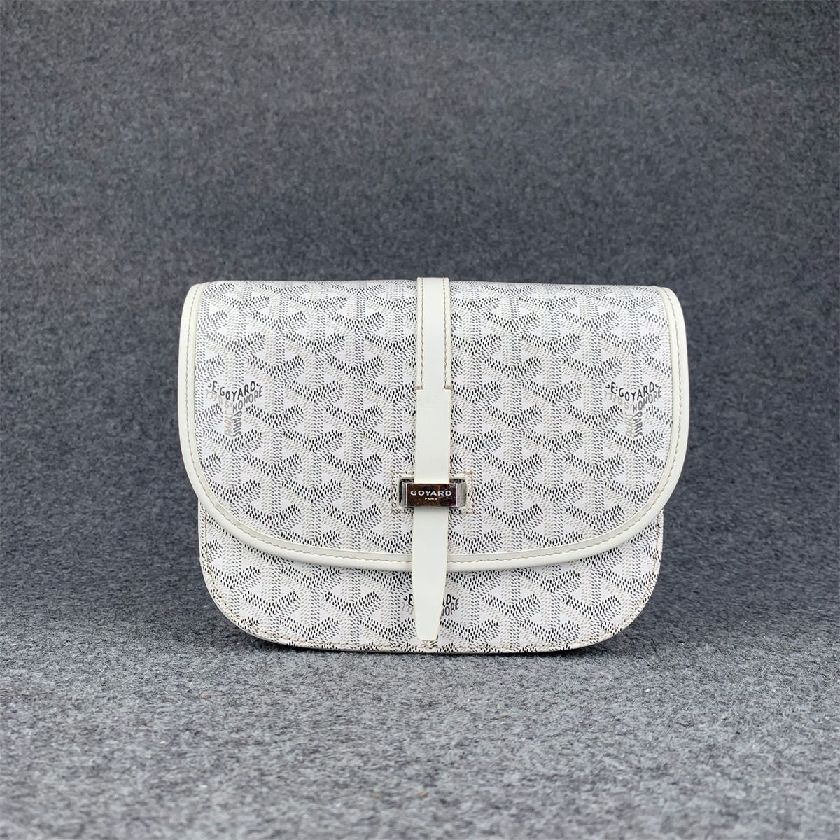 GOYARD BELVEDERE PM  'WHITE'