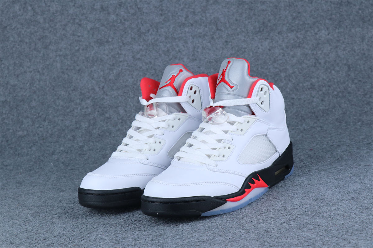 Air Jordan 5 Retro 'White Fire Red' 2020
