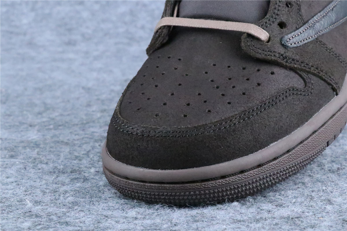 Travis Scott x Air Jordan 1 Retro Low OG SP 'Velvet Brown' (US Warehouse, No QC)