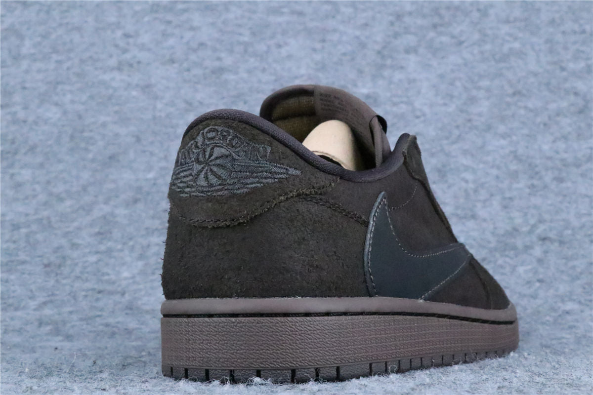 Travis Scott x Air Jordan 1 Retro Low OG SP 'Velvet Brown' (US Warehouse, No QC)
