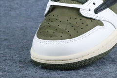 Travis Scott x Air Jordan 1 Retro Low OG SP 'Reverse Olive / Medium Olive' (US Warehouse, No QC)