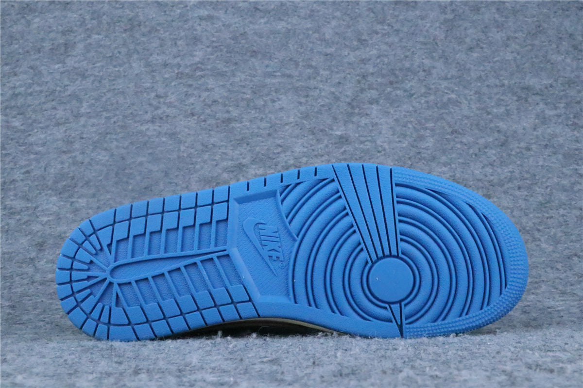 Fragment Design x Travis Scott x Air Jordan 1 Retro Low OG SP 'Sail Military Blue' (US Warehouse, No QC)