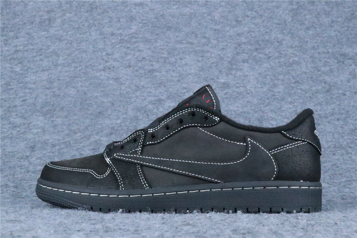 Travis Scott x Air Jordan 1 Low OG SP 'Black Phantom' (US Warehouse, No QC)