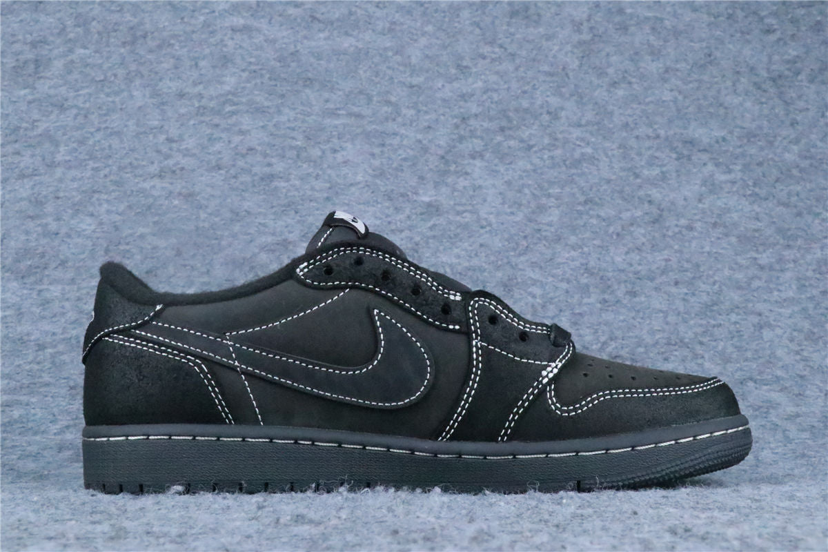 Travis Scott x Air Jordan 1 Low OG SP 'Black Phantom' (US Warehouse, No QC)
