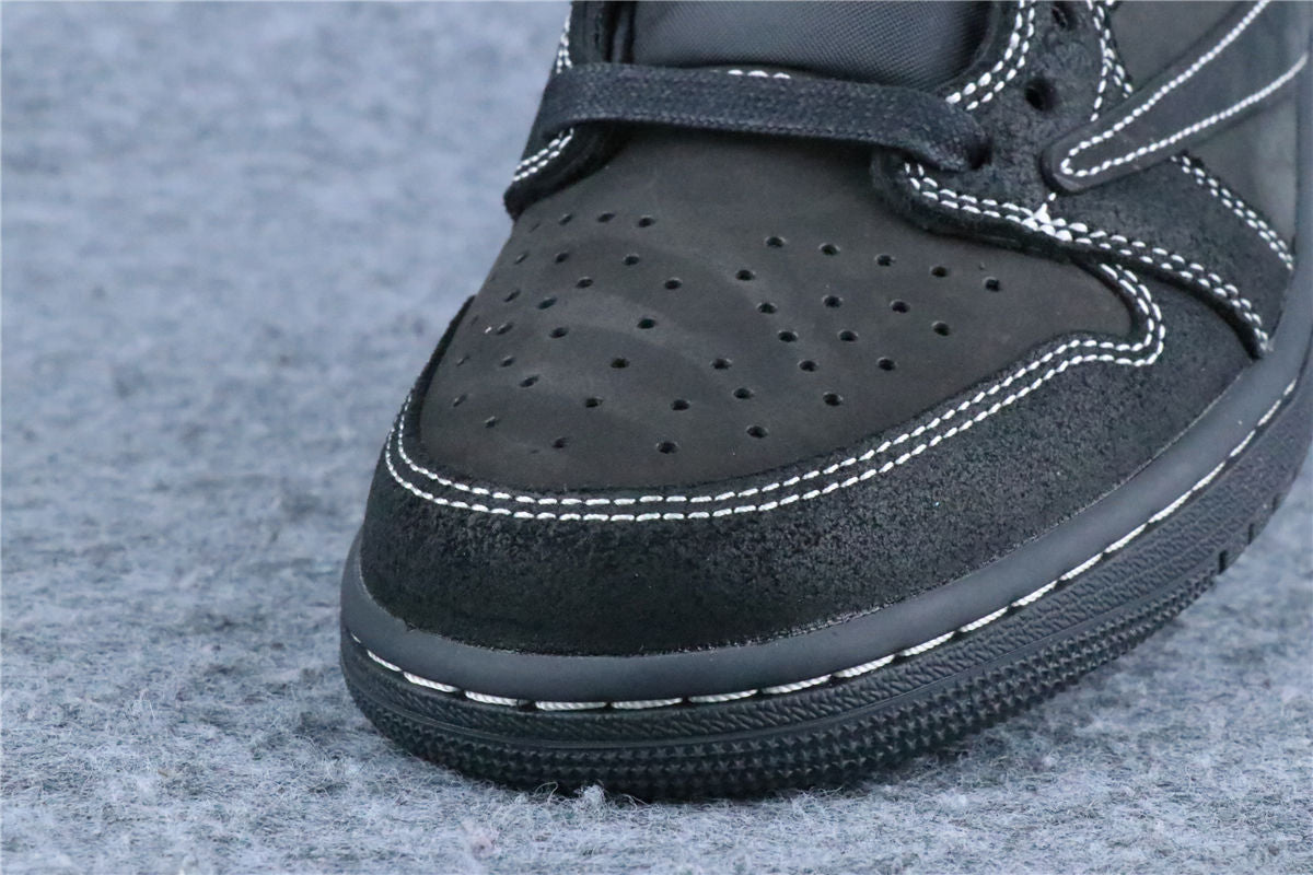 Travis Scott x Air Jordan 1 Low OG SP 'Black Phantom' (US Warehouse, No QC)